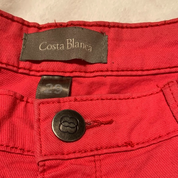 🔥 Costa Blanca Red pants - Picture 2 of 3